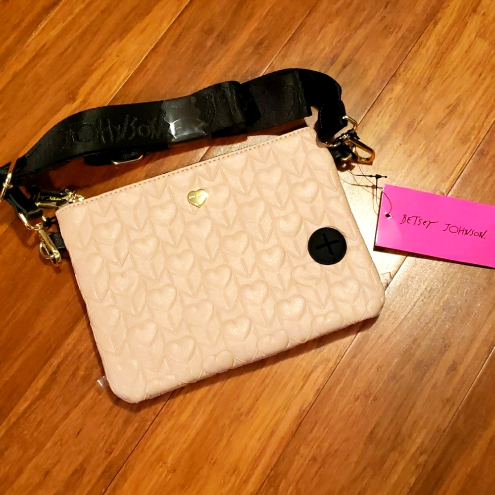 Betsey Johnson Dog Mom Crossbody Bag